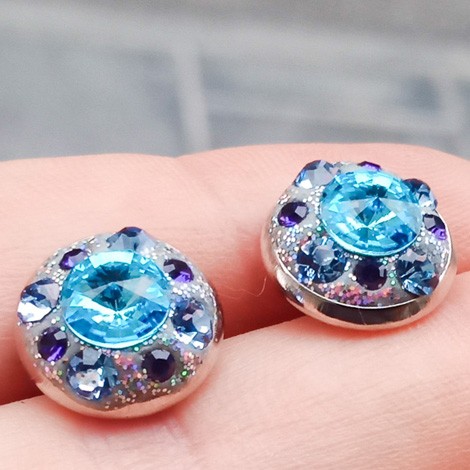UHANI S SWAROVSKI KRISTALI, mini uhani, mini uhani s kristali