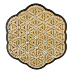 3D PICTURE FLOWER OF LIFE wooden