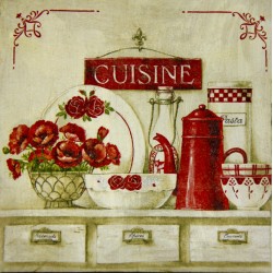 cuisine slika decoupage kuhinjska
