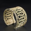 ročno izdelana zapestnica, vzorec za nakit iz klekljane čipke