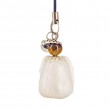 CRYSTAL ANGEL PENDANT tiger eye