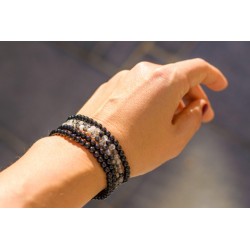 zapestnica za zaščito , zaščita energije, turmalin kvarc, črni turmalin