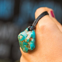 TURQUOISE natural.  pendant  TURQUOISE crystal