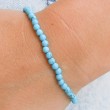 energy jewelry, BLUE HOWLITE bracelet