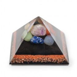 sedem čaker orgonit kristali