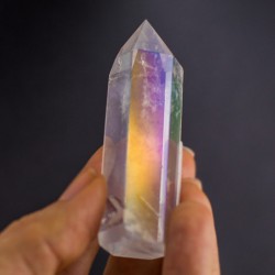 aqua aura kristal špica