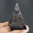 Kristal hematit, orgonit, piramida
