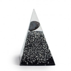 Kristal hematit, orgonit, piramida