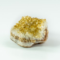 citrine natural raw cluster crystal