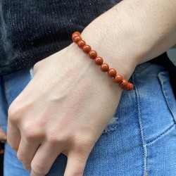 red jasper bracelet