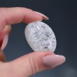 clear quartz, clear quartz crystal, clear quartz cracked, ice quartz, pocket crystal, cleansing crystal