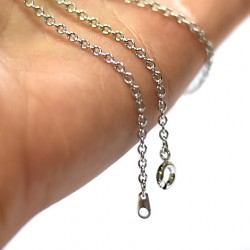 silver chain, silver necklace, silver, silver 925