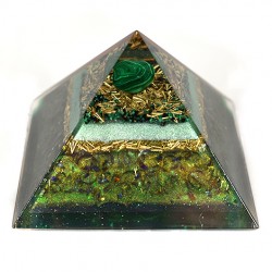 MALAHITE orgonite pyramid