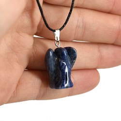 energijski nakit, energijski obesek, obesek iz kristala sodalit