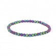 rainbow hematite energy bracelet, crystal shop, hand made jewelrly, unique gift, birthday gift idea