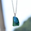 MALACHITE necklace pendant, energy necklace, crystal shop