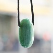 healing power of crystal, green aventurine pendant