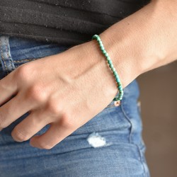 turquoise crystal bracelet, crystal shop, energy jewelry