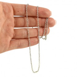 metal chain, chain 55 cm, chain for pendants