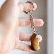tiger's eye crystal, crystal shop, crystal keychain