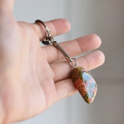 keychain crystal