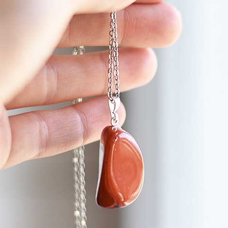 red jasper crystal pendant, crystal shop