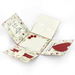 ročno izdelana voščilna škatlica