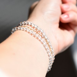 clear quartz energy bracelet, crystal shop, vitality