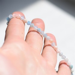 aquamarine and morganite crystal