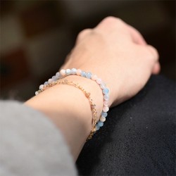 bracelet with crystal beads