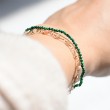 malachite crystal hand made energy bracelet, crystal shop