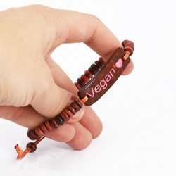 zapestnica vegan, ideja za darilo