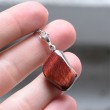 red tiger's eye energy crystal pendant, crystal shop, energy jewerly