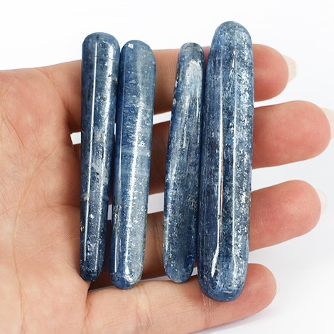 blue kyanite, kyanite, polished crystal, communication crystal, energy crystal