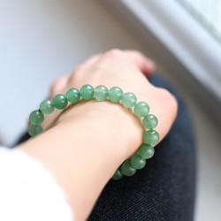 green aventurine bracelet, crystal shop, energy jewerly