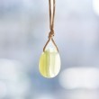 green aragonite necklace pendant, energy jewerly, crystal shop
