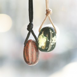 heliotrop crystal pendant, energy jewerly