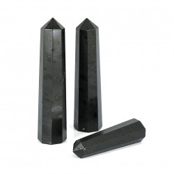 črni turmalin obelisk, zaščitni kristal, trgovina s kristali