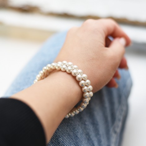 mother of pearl energy bracelet