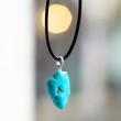 turqoise necklace pendant, crystal shop
