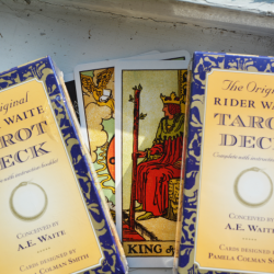 Cardstock Rider Waite original tarot cards deck