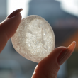 clear quartz, clear quartz crystal, Emma egg, Emma egg crystal, clear quartz Emma egg, cleansing crystal