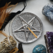 držalo za dišeče palčke, incense holder, pentagram, krožnik za kadila, stojalo za kadila, pentagram