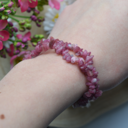 pink tourmaline bracelet, pink tourmaline crystal, rubellite crystal