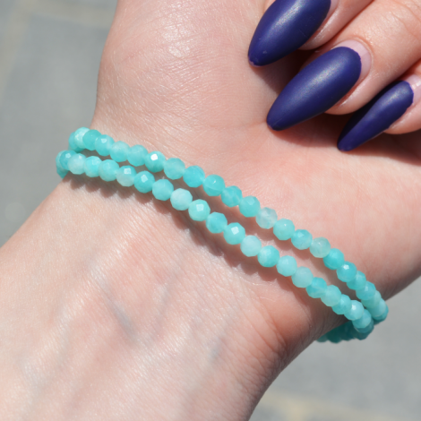 energijski nakit, amazonit zapestnica, zapestnica iz kristalov