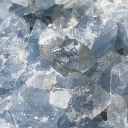 CELESTINE cluster A 600 - 700 g, celestine crystal, celestine cluster