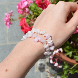 kunzit, zapestnica iz kunzita, kristal za ljubezen