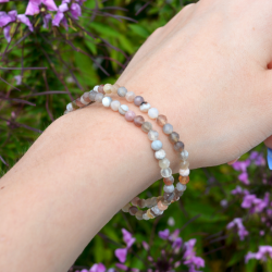 ahat botswana zapestnica, nakit iz kristala  ideja za darilo