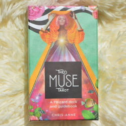 Cardstock paper the muse tarot cards deck with guidebook