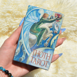 thoth tarot karte, aleister crowley, lady frieda harris, 78 kart, orakeljske karte